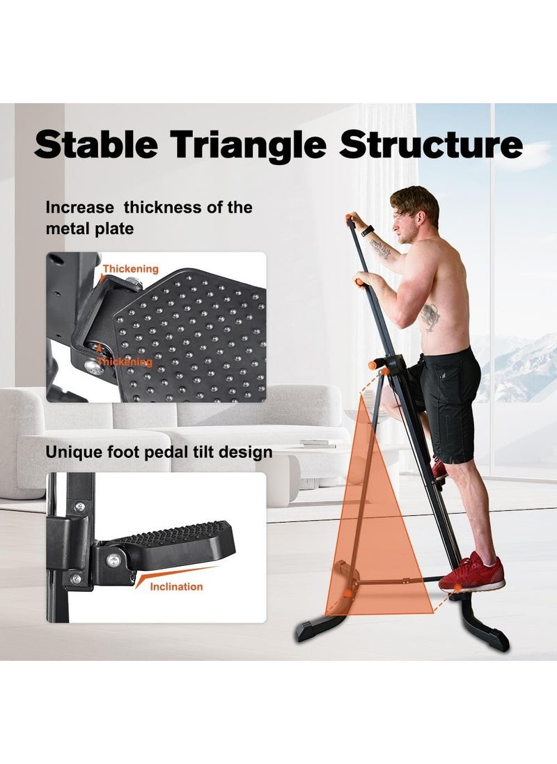 Avessa - Relife Ab Vertical Climber 5 Stage Vertical Climbing Exerciser, Foldable Cardio Exercise Machine, Stepper - Image 1
