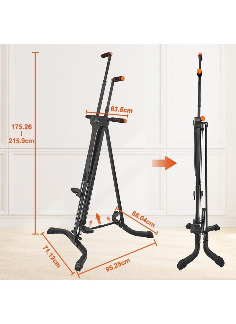 Avessa - Relife Ab Vertical Climber 5 Stage Vertical Climbing Exerciser, Foldable Cardio Exercise Machine, Stepper - Image 1