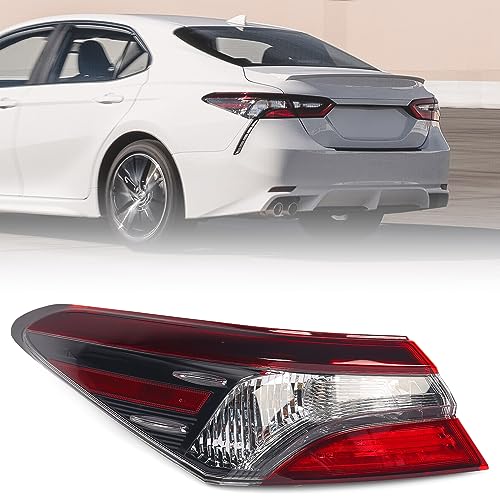 Huray Tail Light Assembly for Toyota Camry 2021-2022 Tail Lamp Replacement 81560-06A20 Driver Side (Left) - Image 1