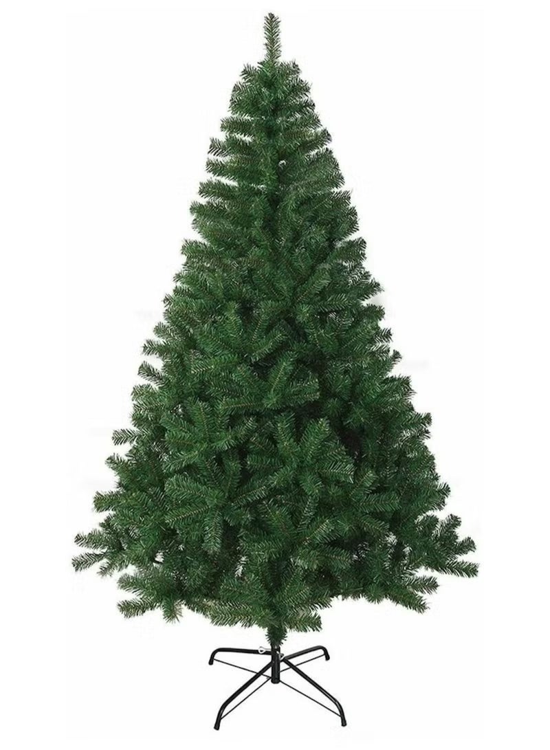 Huitich 210cm Artificial Christmas Tree in Lush Green Pine with 1050 Branches – Premium Holiday Decoration - Image 1