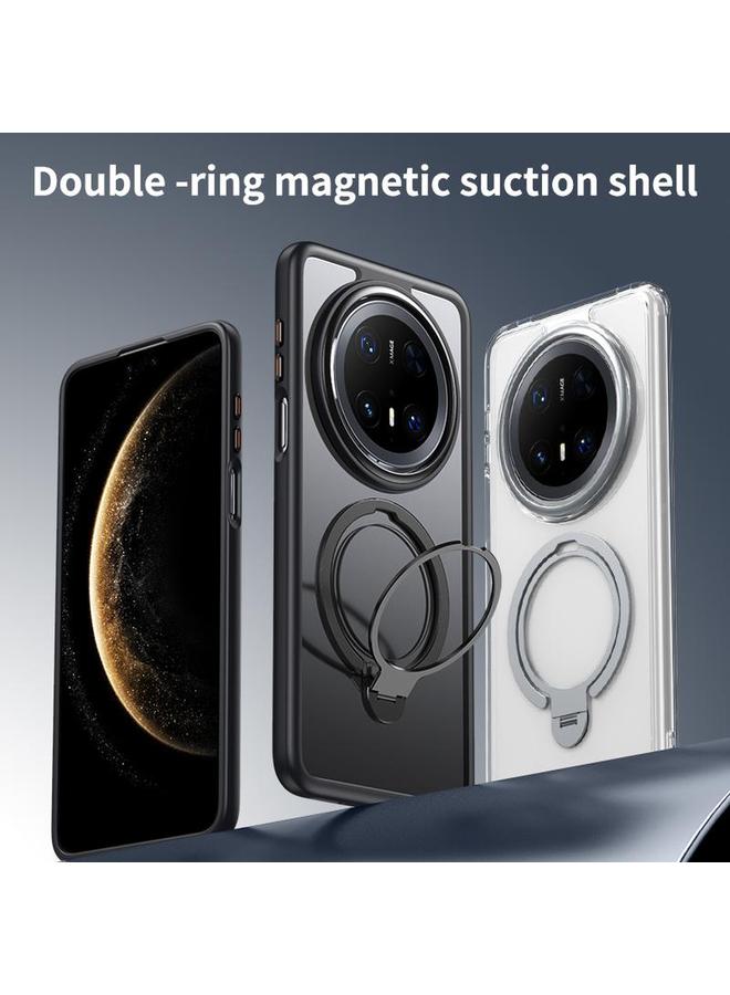 اس-توب جراب لهاتف Huawei Mate 70 Pro / 70 Pro+ جراب هاتف مزود بحلقة مغناطيسية مزدوجة MagSafe - Image 3