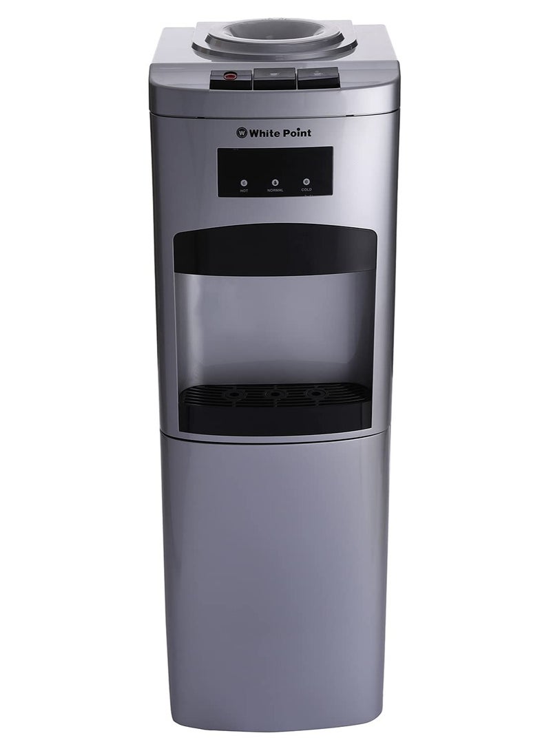 WhitePoint White Point Refrigerated Water Dispenser, 3 Taps, Cold/Hot/Temperature, WPWD1316FSL - Silver - Image 1