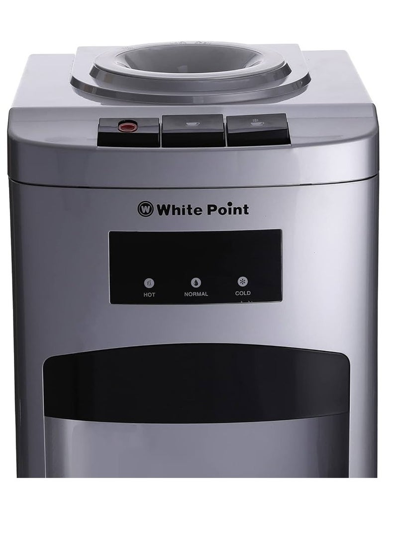 WhitePoint White Point Refrigerated Water Dispenser, 3 Taps, Cold/Hot/Temperature, WPWD1316FSL - Silver - Image 3