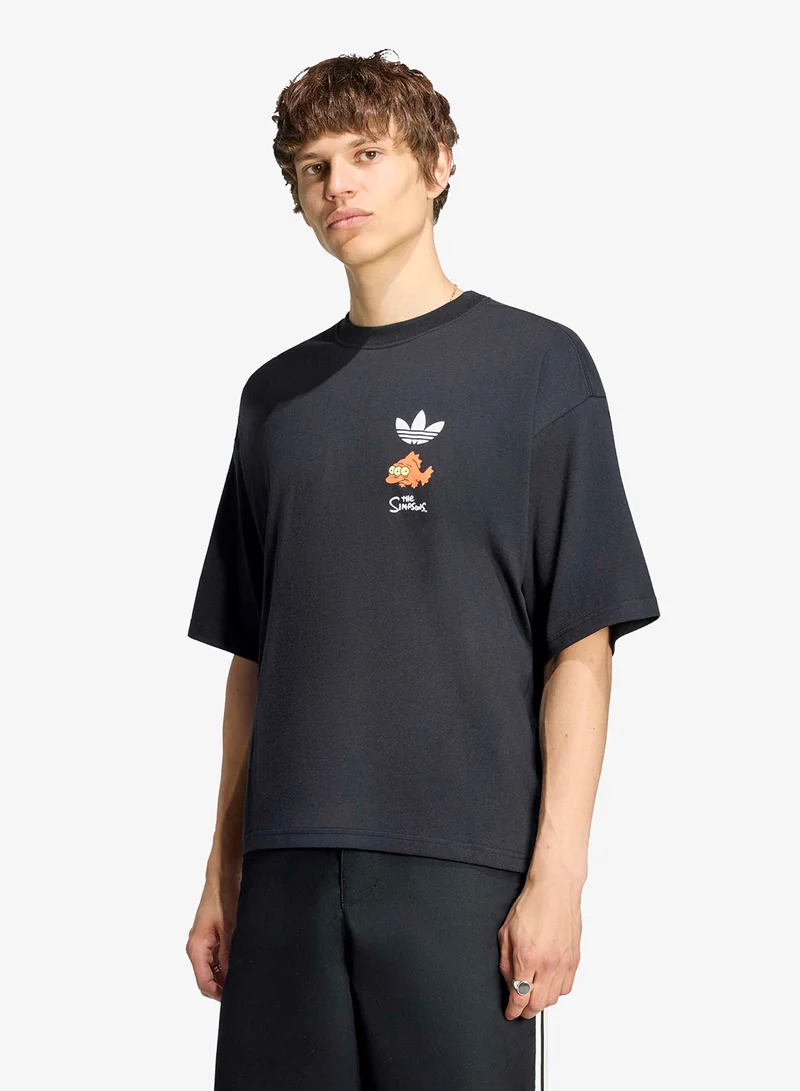 Adidas Originals Disney Blinky Graphic Oversized T-Shirt