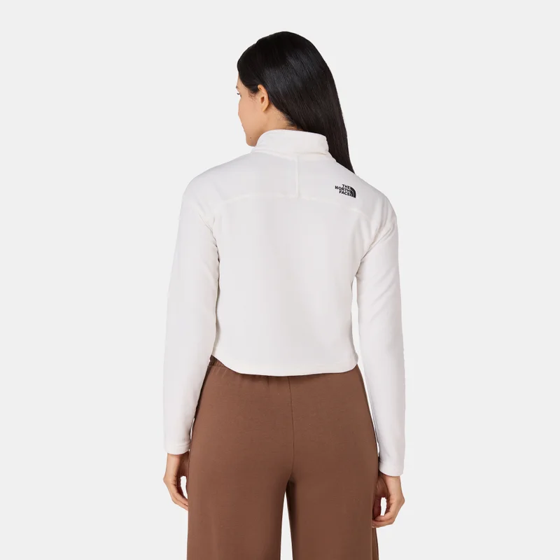 ذا نورث فيس بلوزة نسائية قصيرة بسحاب ربعي