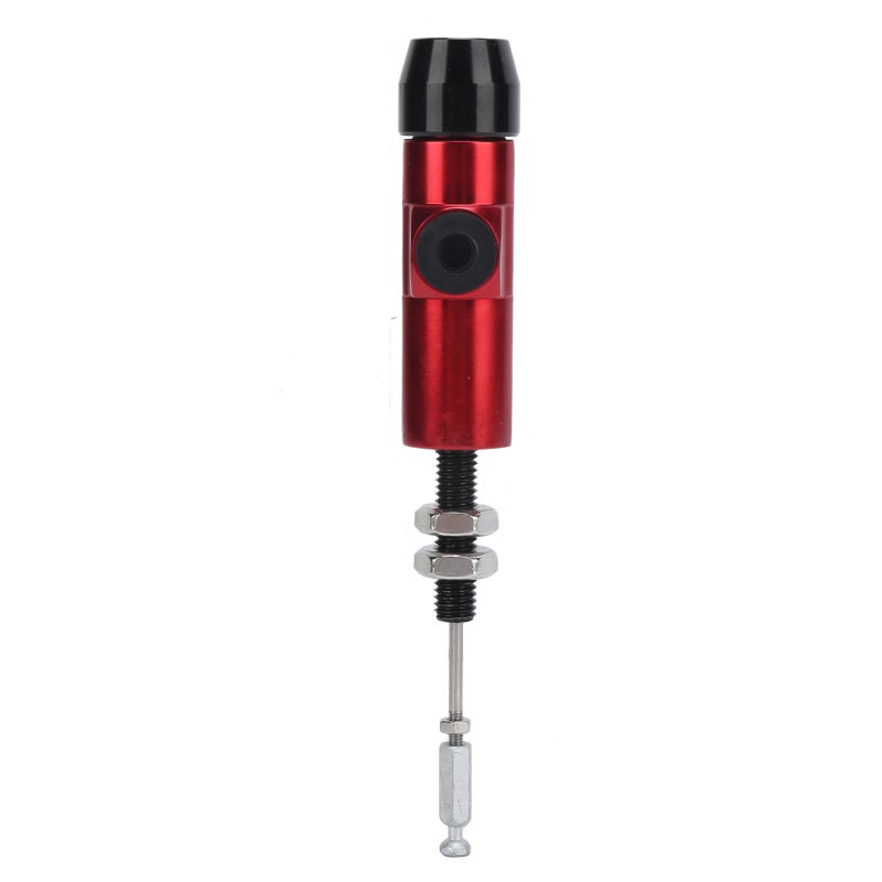 Clutch Rod Pump Red Aluminum Alloy Hydraulic Clutch Pump - Durable Wear Resistant Anodized Surface Brake Rod Pump for Motorcycles Bicycles - Image 4
