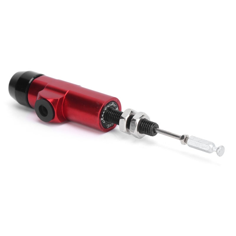 Clutch Rod Pump Red Aluminum Alloy Hydraulic Clutch Pump - Durable Wear Resistant Anodized Surface Brake Rod Pump for Motorcycles Bicycles - Image 5