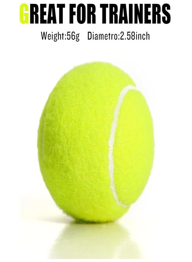 TUSAN Ultimate Super Bounce Tennis Ball - Sturdy, Lightweight, and Durable for Tennis Courts & Cricket Tournaments. Perfect for Every Match (Pack of 24) - Image 4