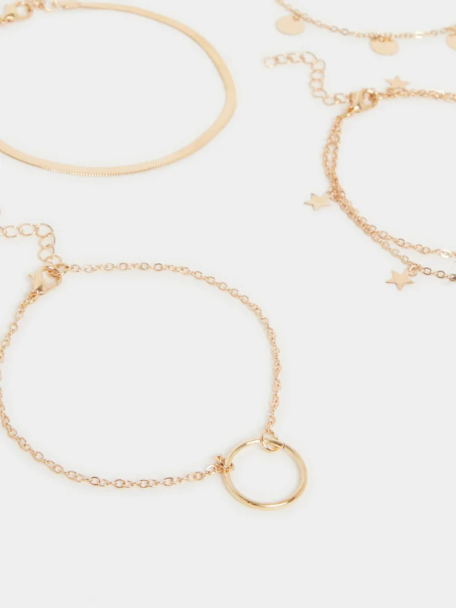 Styli Styli Set of 6 - Star Drop Anklet