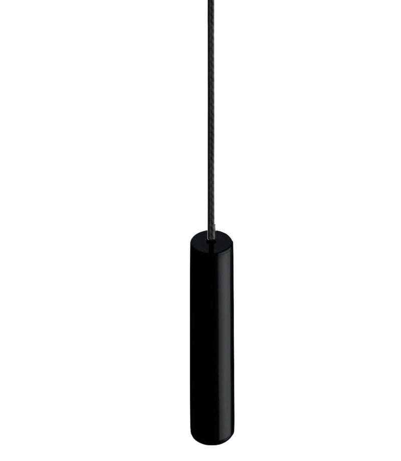 Taps2Traps Black ABS Plastic Bathroom Light Pull Cord String with Contemporary Jet Black Cord and Ergonomic Handle