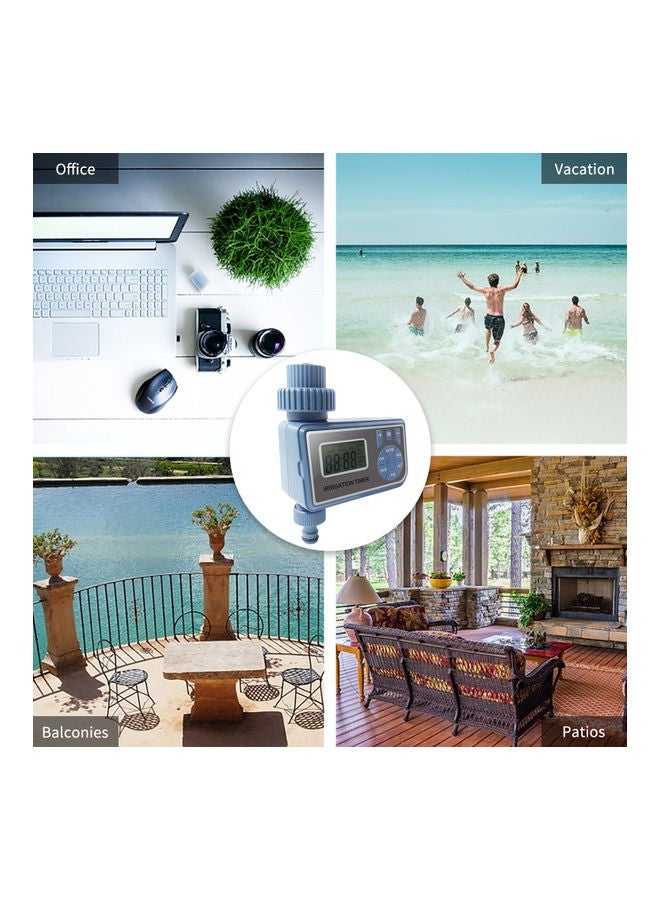 NIBEMINENT Irrigation Water Timer Controller Blue - Image 4