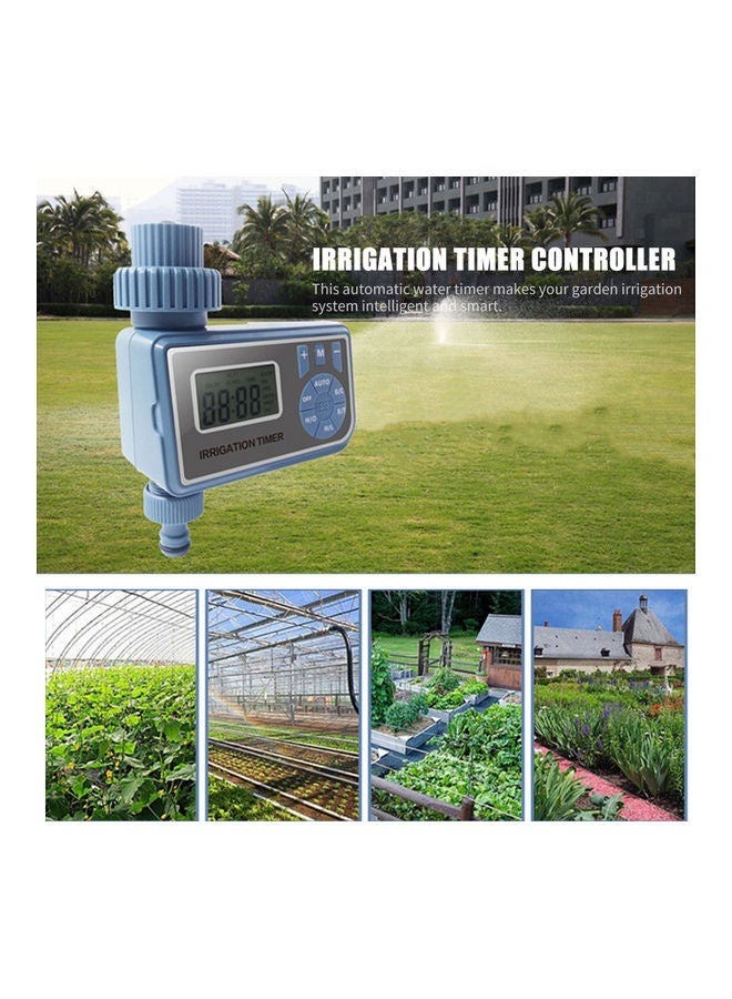 NIBEMINENT Irrigation Water Timer Controller Blue - Image 2