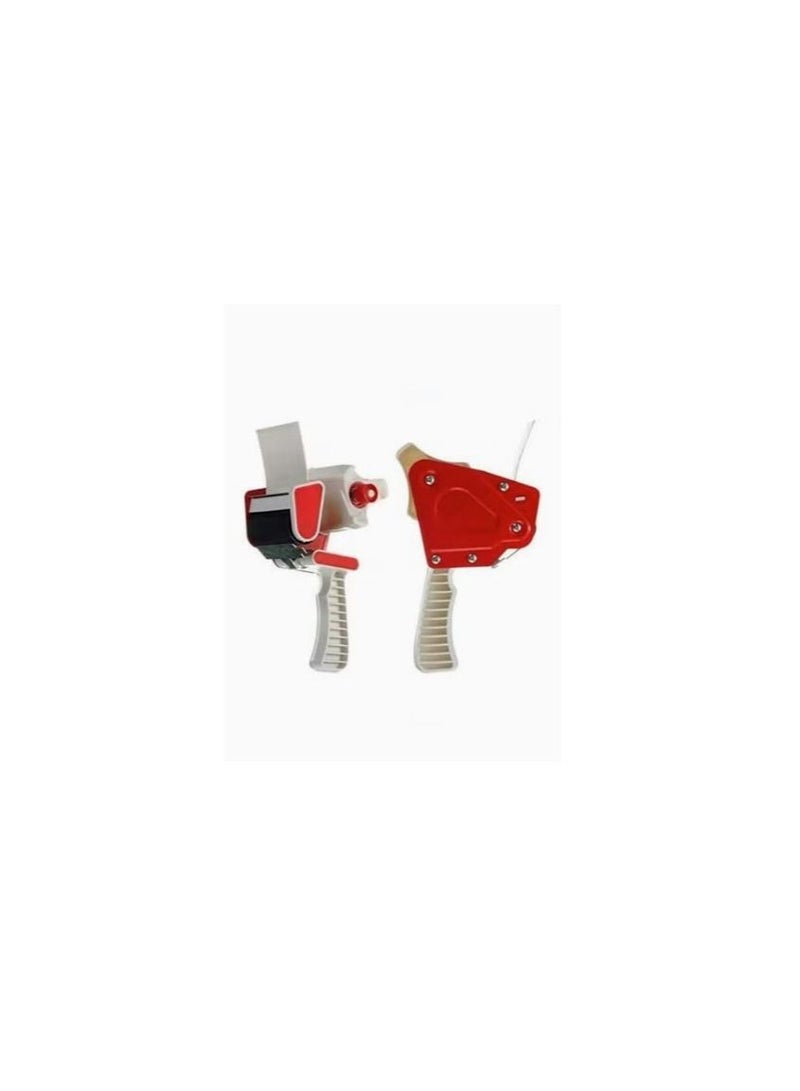 Generic Packing Tape Dispenser Gun Moving Carton box Sealer 2 Inch Tape Side Loaded Heavy Duty box Packer With  2 Tape Rolls Included  - Image 2