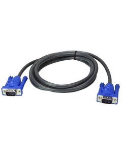 Generic VGA Cable- 1.5m Male to Male Video Extension Cable VGA Adapter for Computer PC to Monitor Screen Projector with VGA Socket Port  - Image 3