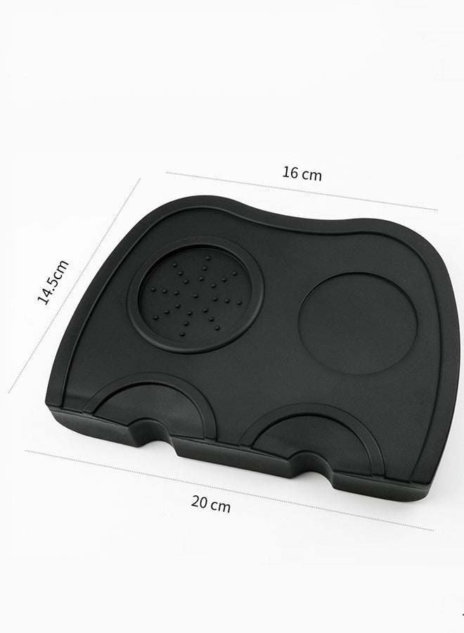 حصيرة كبس قهوة الإسبريسو من السيليكون غير القابل للانزلاق قاعدة كبس سيليكون مقاومة للماء ومطاط ممتص للصدمات - Image 5