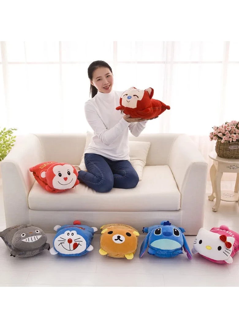 STITCH - Stitch Blanket & Pillow (2 in 1) Cozy Comfort for Your Home - Image 1