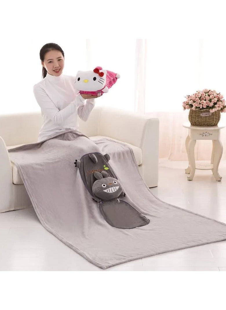 STITCH - Stitch Blanket & Pillow (2 in 1) Cozy Comfort for Your Home - Image 1