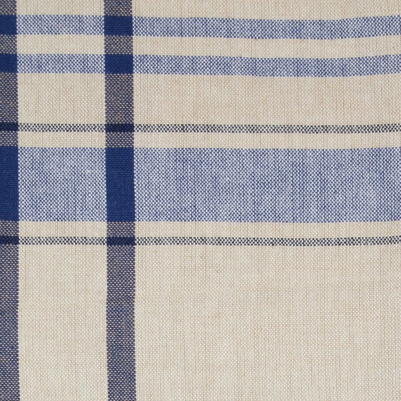 DII 100% Cotton, Machine Washable, Everyday French Stripe Kitchen Tablecloth For Dinner Parties, Summer & Outdoor Picnics - 60x120" Seats 10 to 12 People, Nautical Blue - Image 3
