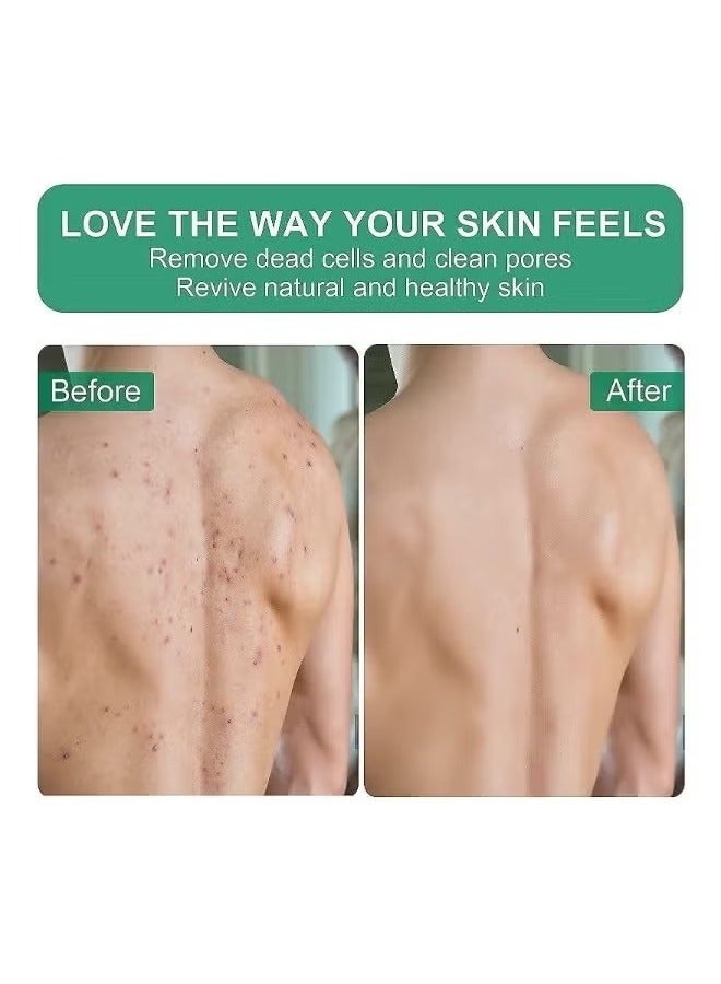 اترجسز 3 قطعة حرير طبيعيّ سحريّ جسم ينظّف فرك ويقشر حمام قفاز - Image 3