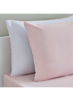 Home Box Vera 2 - Pieces Reversible Microfibre Pillow Cover Set - 50X75 Cm  - Image 3