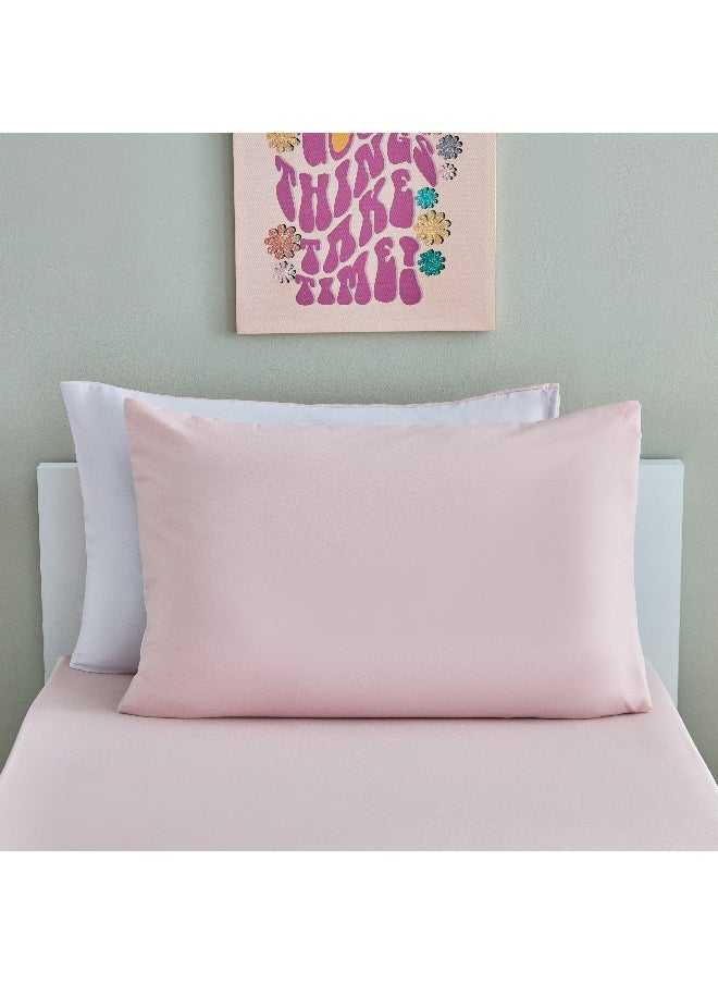 Home Box Vera 2 - Pieces Reversible Microfibre Pillow Cover Set - 50X75 Cm  - Image 2