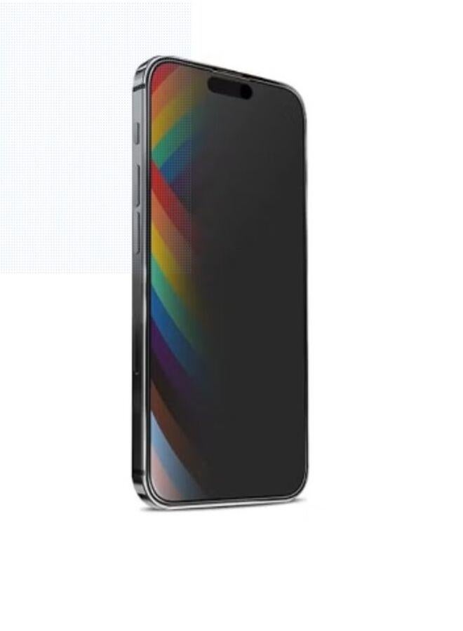 PROMASS Premium Matte ceramic privacy screen protector compatible with Iphone 15 pro max - Image 1