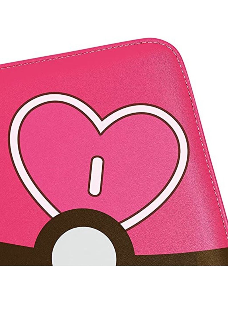 Trading Card Book Binder Holder,Carrying Collectors Album Compatible with Pokemon Cards,Holds Up to 400 Pockets Sleeve 50 Premium 4-Pocket Pages - Image 2