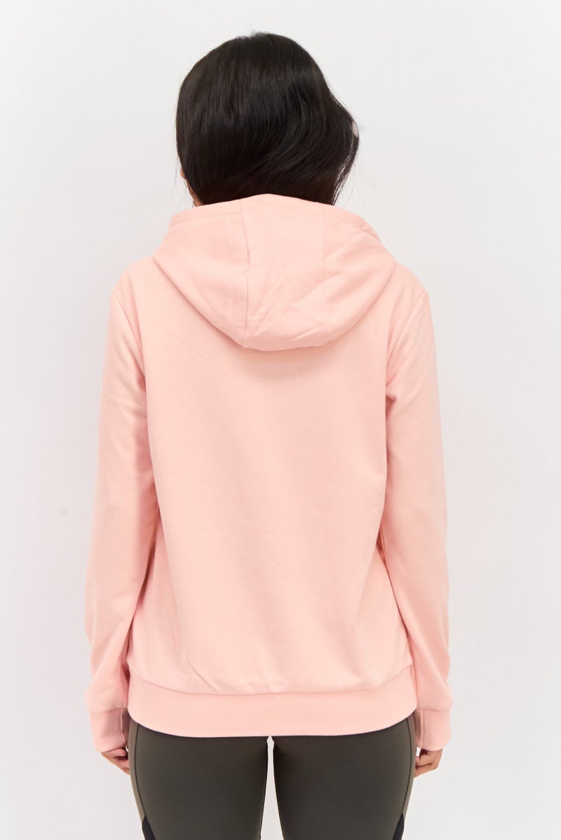 SKECHERS Women Sportswear Fit Long Sleeves Outdoor Sweatshirt, Pink - Image 3