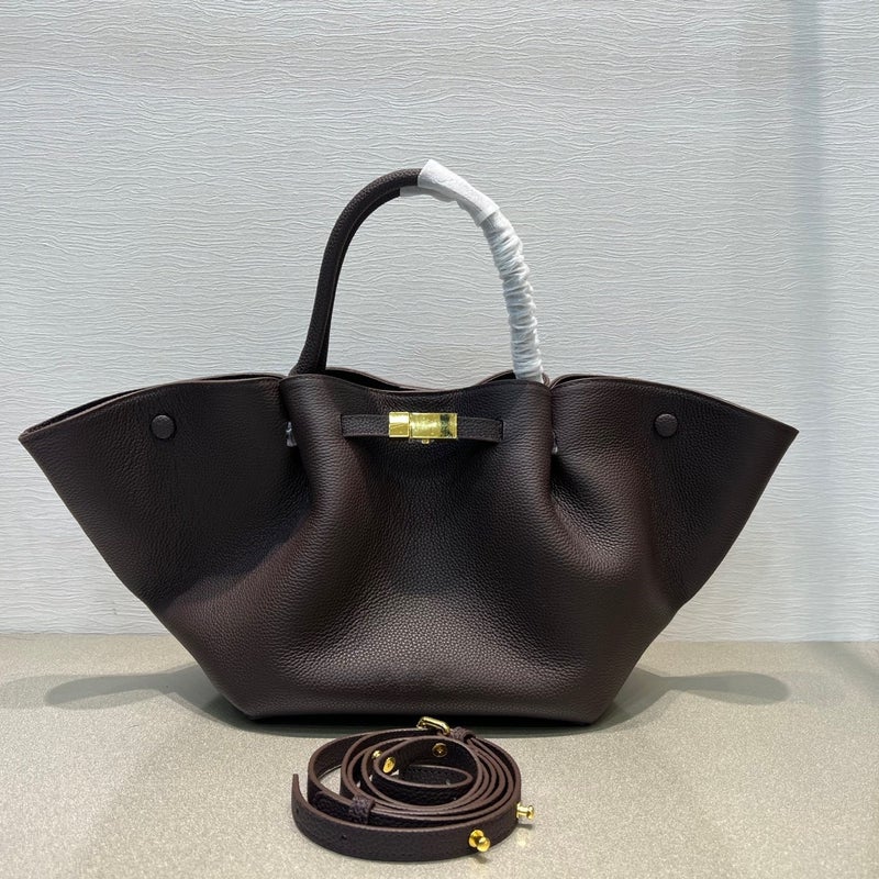 High-End Version British Niche Leather Wings Bag Large Capacity Tote Bag Litchi Pattern Genuine Leather One-Shoulder Oblique Handbag - Image 2