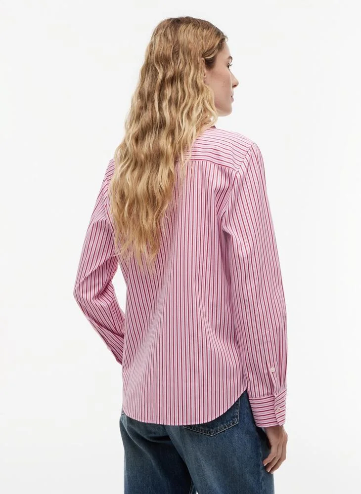 Tommy Hilfiger Regular Fit Flag Embroidery Poplin Shirt