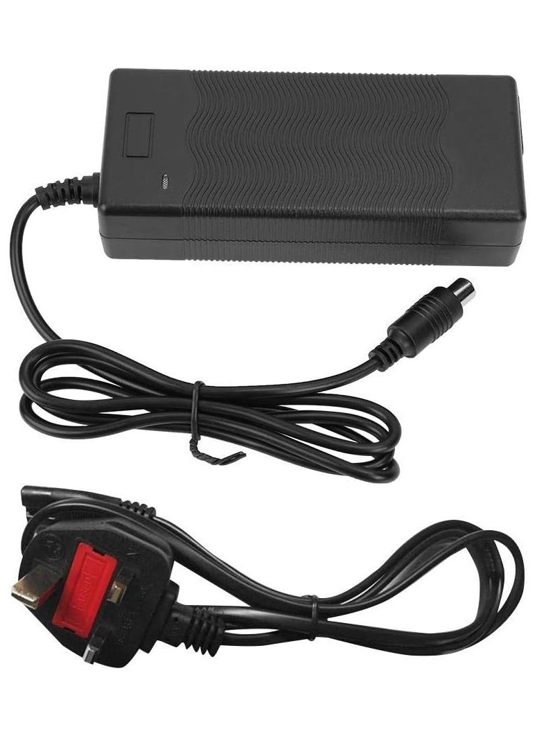 FIRST PRO - Xiaomi M365, Ninebot S1 / S2 / S3 / S4 Electric Scooter Charger with LED Charging Indicator, Black, Xiaomi M365, Ninebot S1 / S2 / S3 / S4 - Image 1