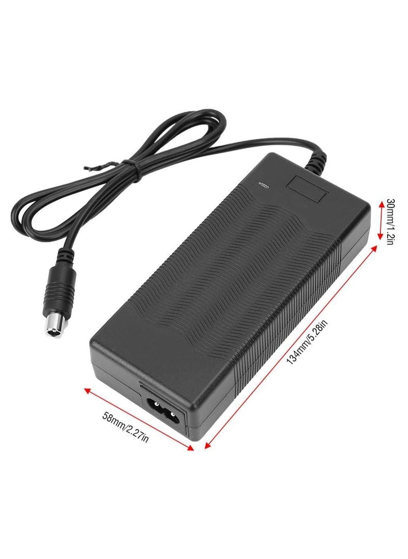 FIRST PRO - Xiaomi M365, Ninebot S1 / S2 / S3 / S4 Electric Scooter Charger with LED Charging Indicator, Black, Xiaomi M365, Ninebot S1 / S2 / S3 / S4 - Image 1