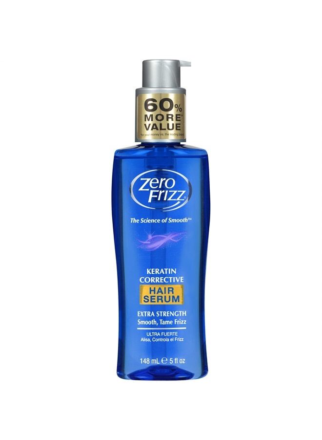 Hair Serum Keratin Corrective 5 Ounce (148ml) (Pack of 2)