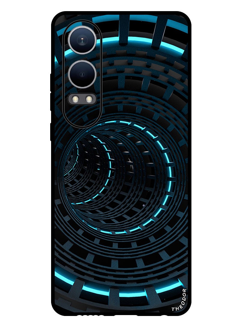 Theodor Protective Case Anti Scratch Shock Proof Bumper Cover For Oppo K12x (China) spiral_circles_immersion - Image 1