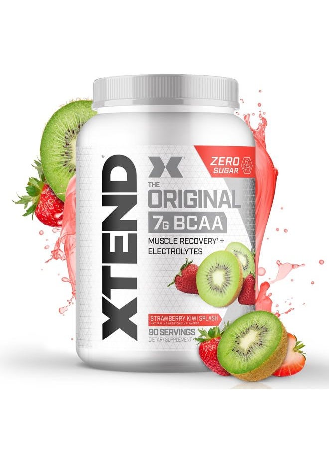 SCIVATION XTEND Original BCAA Powder 7g BCAA and 2.5g L-Glutamine, Sugar Free Post Workout Muscle Recovery Drink with Amino Acids for Men & Women, 90 Servings  - Image 1