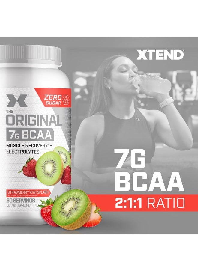 SCIVATION XTEND Original BCAA Powder 7g BCAA and 2.5g L-Glutamine, Sugar Free Post Workout Muscle Recovery Drink with Amino Acids for Men & Women, 90 Servings  - Image 3