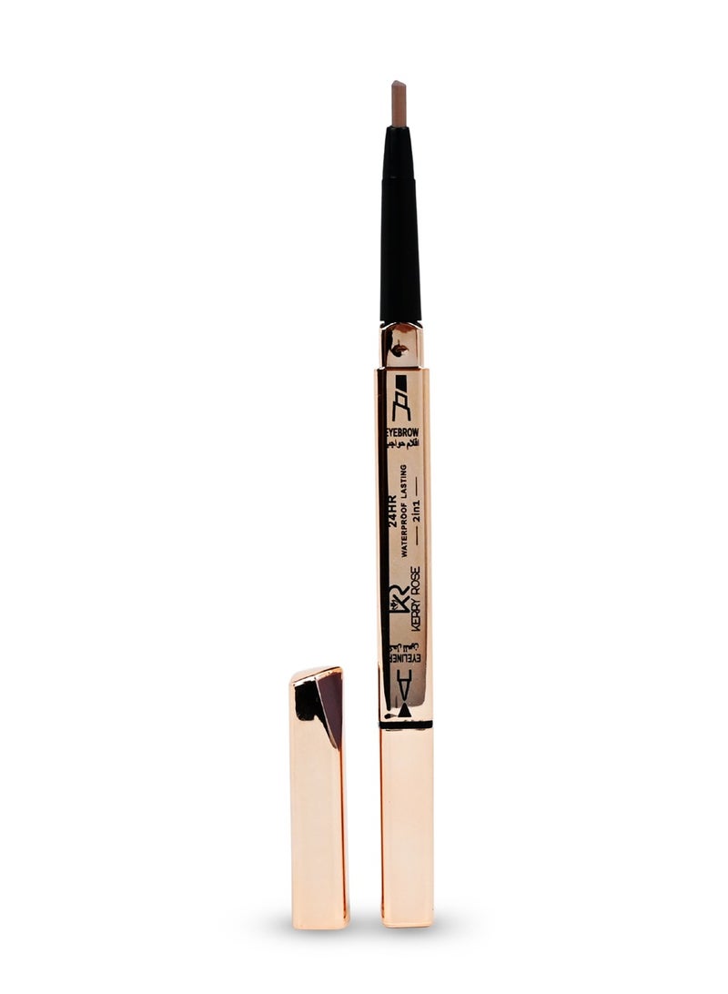 Kerry Rose An eyebrow pencil that fills in gaps in the eyebrows with a precise and delicate drawing that resembles natural eyebrow hair. Its unique formula - Image 1