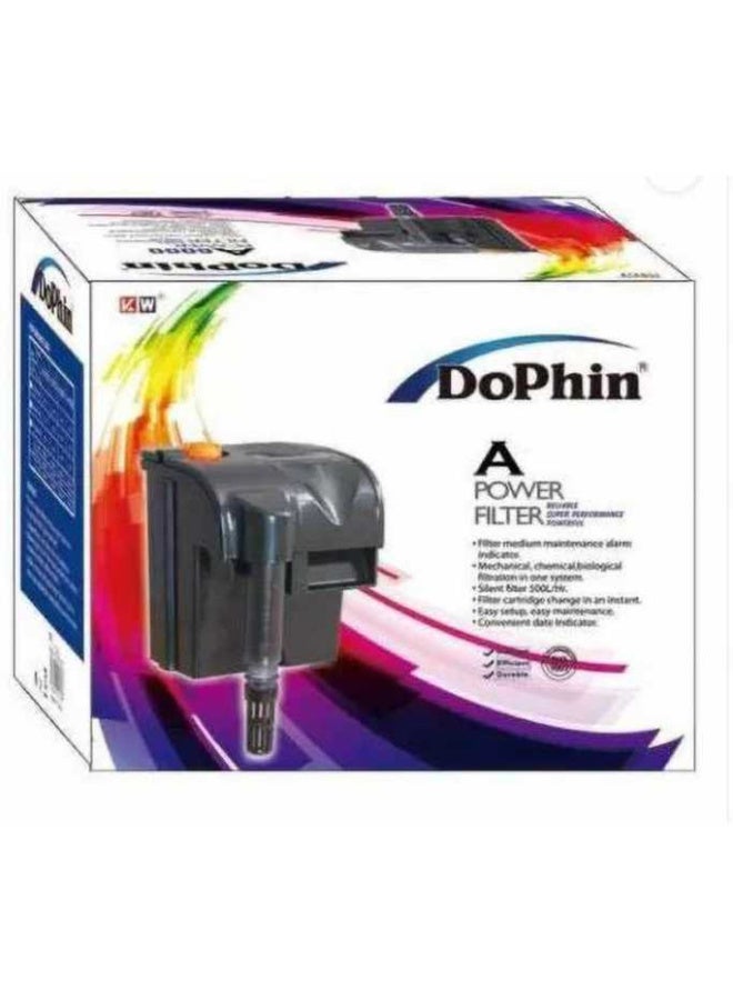 فلتر حوض السمك المعلق KW Zone Dolphin، معدل التدفق 350 لتر/ساعة