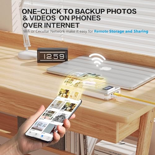 iDiskk 1TB Family & Personal NAS Photo Storage – Auto Backup Photos/Videos for iPhone, iPad, PC, Mac, Android, Real-Time Sync, for Shared & Personal Digital Storage - Image 3