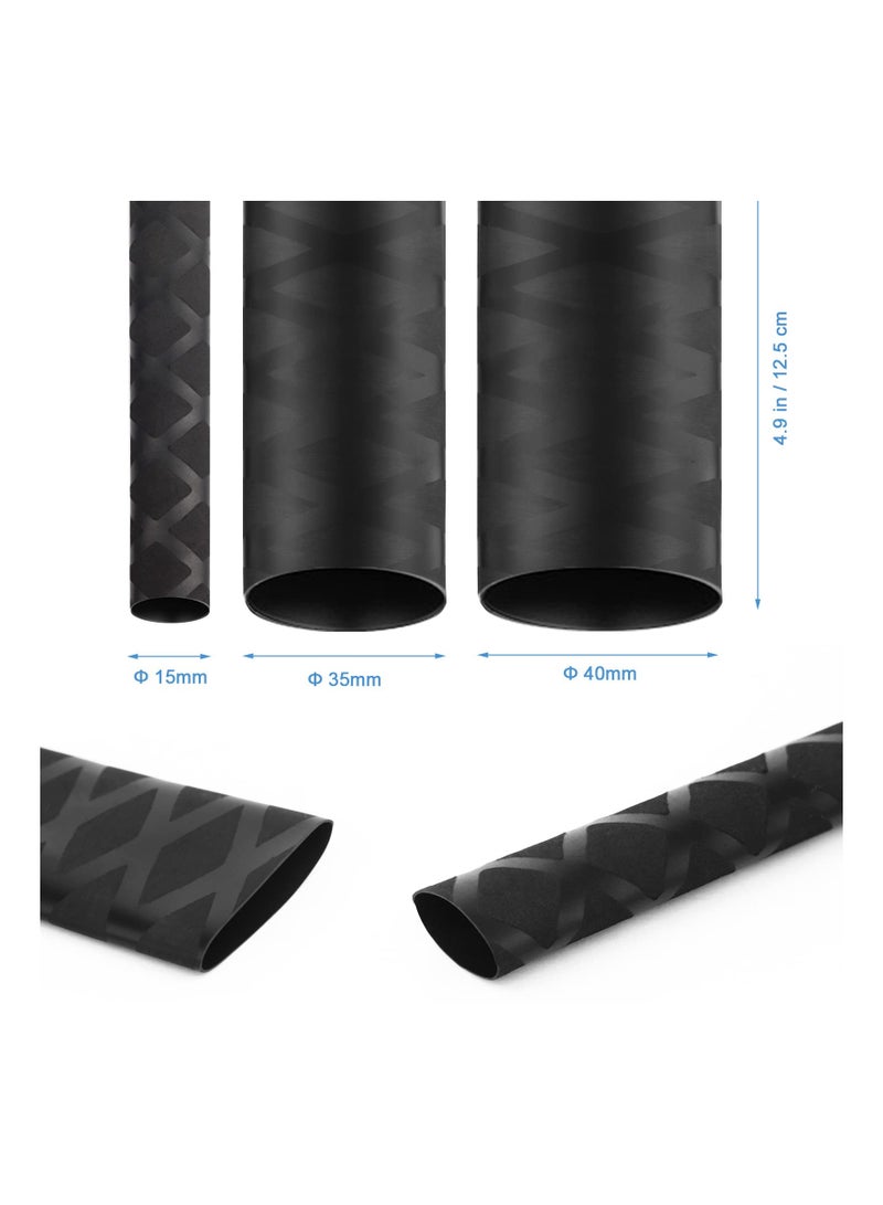 Motorbike Grip Sleeves - Non-Slip Heat Shrink for Aging Sticky Hands, Compatible with Ducati, Honda, Yamaha, Triumph, Suzuki, Kawasaki, Dirt Bikes & ATVs, Electric Heating Handlebar. - Image 4