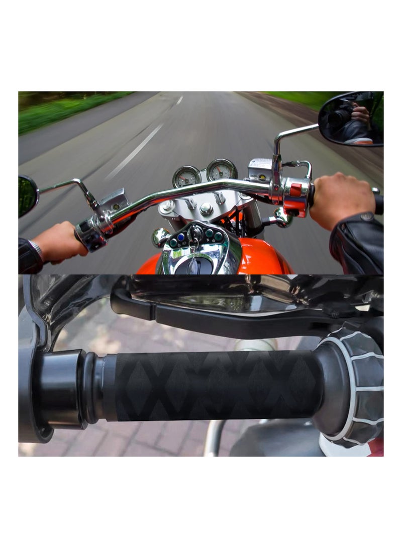 Motorbike Grip Sleeves - Non-Slip Heat Shrink for Aging Sticky Hands, Compatible with Ducati, Honda, Yamaha, Triumph, Suzuki, Kawasaki, Dirt Bikes & ATVs, Electric Heating Handlebar. - Image 2