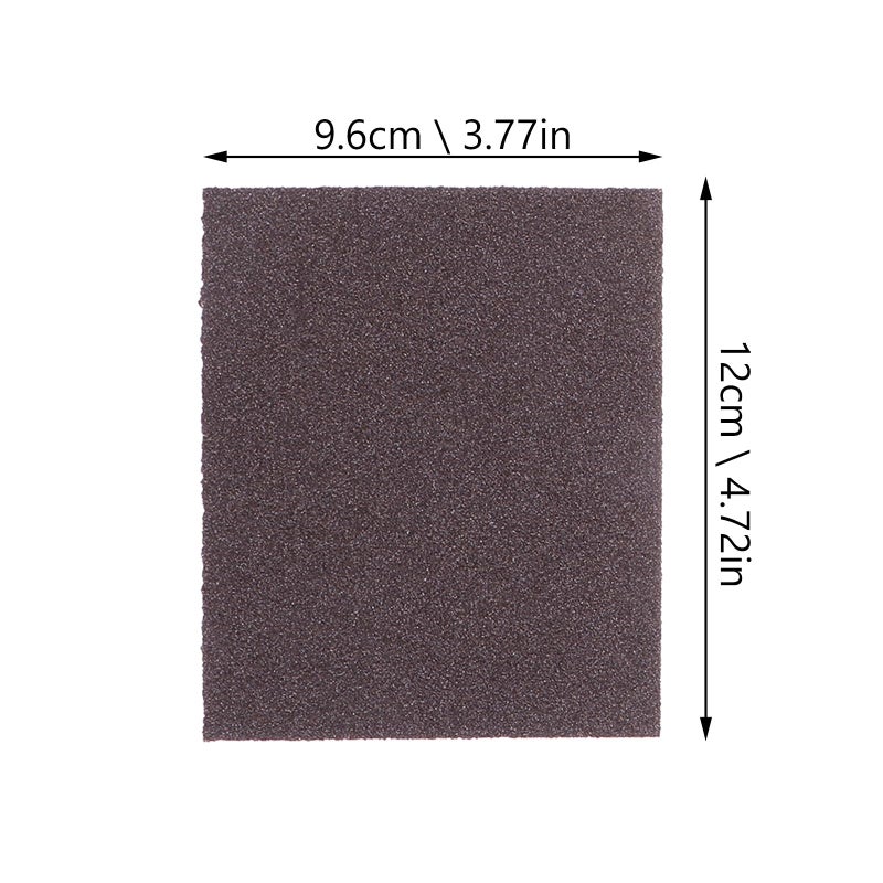 6Pcs Double Sided Grinding Sponge Blocks Set Blue Gray Dual Grits 80 100 120 150 180 220 For Manual Polishing Sanding - Image 3