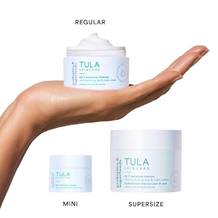 TULA Skin Care 24-7 Moisture Intense Ultra Hydrating Day & Night Cream - Ultra Nourishing Moisturizer for Face, Soothe Skin, Maintain Skin Balance & Improve Skin Smoothness - Image 3