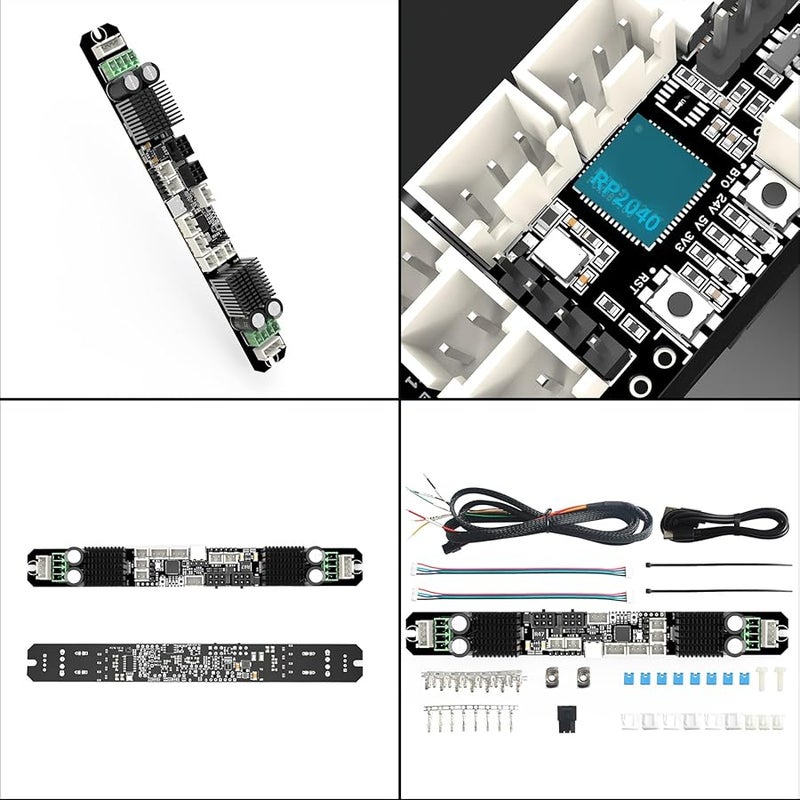 لوحة أم PITB مع CAN تعتمد على RP2040 وبرنامج تشغيل TMC5160 للطابعة ثلاثية الأبعاد - Image 3