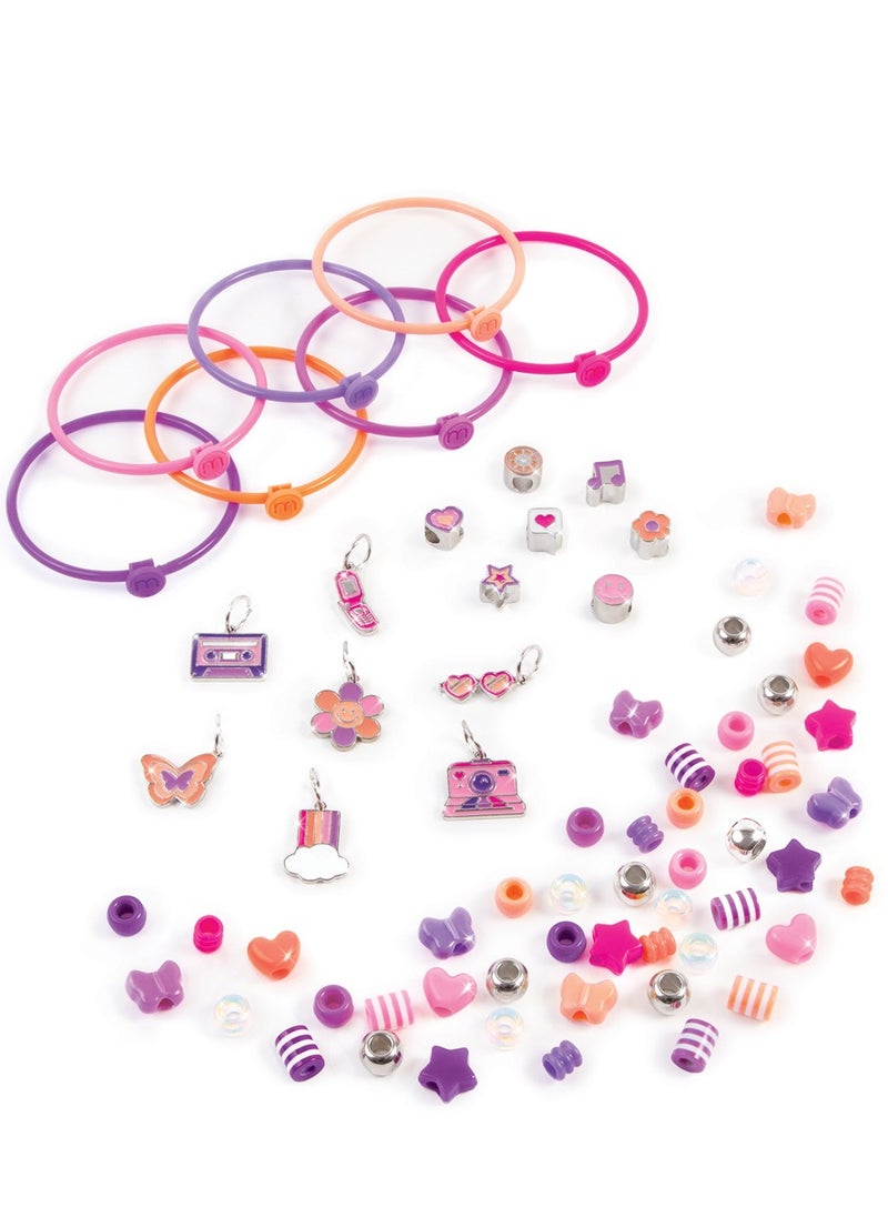 Make It Real DIY Fashion Beaded Bangle Bracelets 71pcs  - Image 2