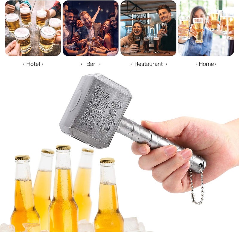 Lmaytech Bottle Opener, Stocking stuffers, Christmas Gifts for Dad, Men, Him, Husband, Boyfriend - Image 5