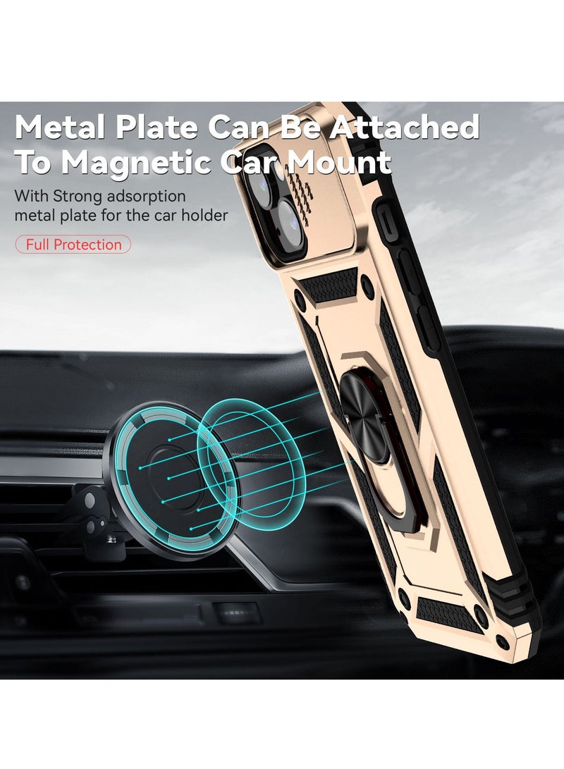 GULFLINK Back Cover Phone Protect Case For iPhone 14 Gold - Image 4