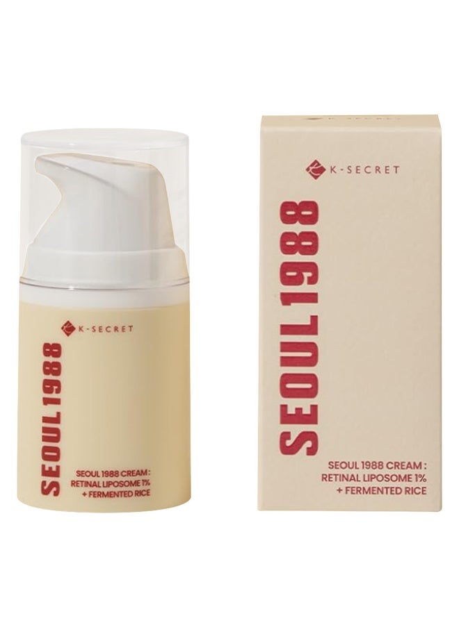 Seoul 1988 Retinal Liposome 1% + Fermented Rice Extract Face Cream 50ml