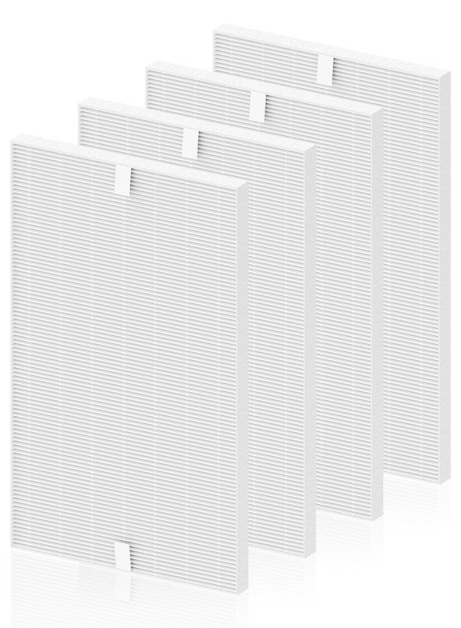 PETOX فلتر بديل 5510 5520 Q لجهاز تنقية الهواء Winix 5510 5520 Plasmawave، عبوة من 4 فلاتر HEPA حقيقية، رقم القطعة 1712-0123-00 - Image 1