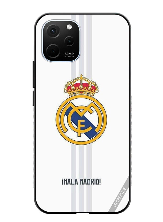 VR CREATIVE Protective Case Cover For Huawei Enjoy 50z Madrid Design Multicolour - Image 1